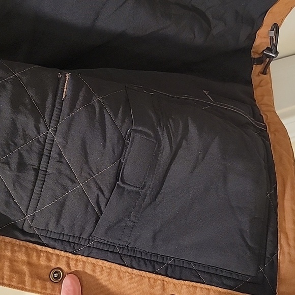 Carhartt Rugged Flexx Relaxed Fit Insulated Brown Vest Size XL - Picture 6 of 9